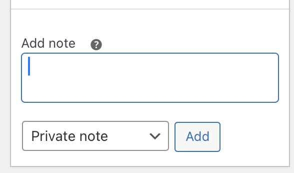 Private Note