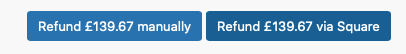 Refund action buttons